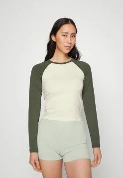 Discount 😀 Hollister Co. CUTOUT RAGLAN - Long Sleeved Top - Beetle ⭐