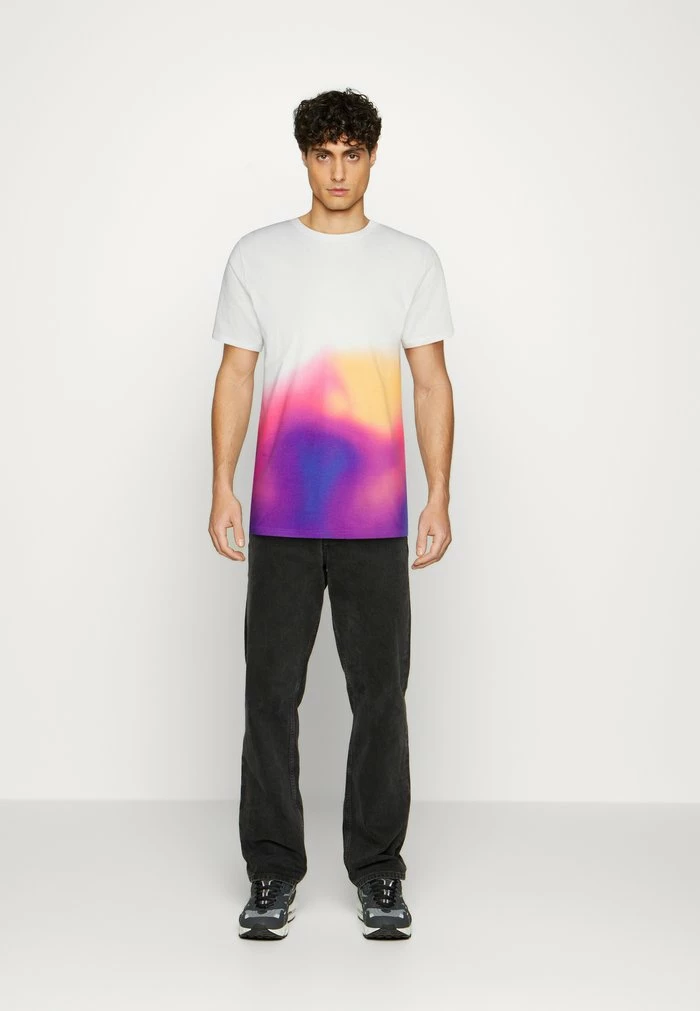 Best Pirce โญ Hollister Co. WASH - Print T-shirt - Pink Wash ๐คฉ - Image 2