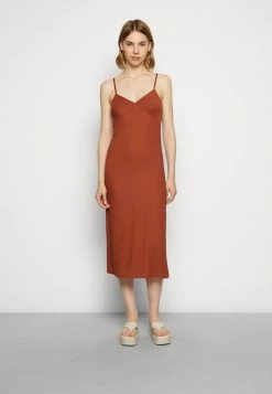 Budget ❤️ Hollister Co. BARE MIDI 👗 DRESS - Day 👗 DRESS - Sequoia ⭐