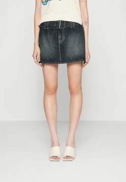 Buy 😀 Hollister Co. Mini 👗 Skirt - Medium Wash 💯