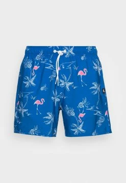 Wholesale ✔️ Hollister Co. WEBEX PATTERN GUARD - Swimming Shorts - Blue Flamingo ⌛