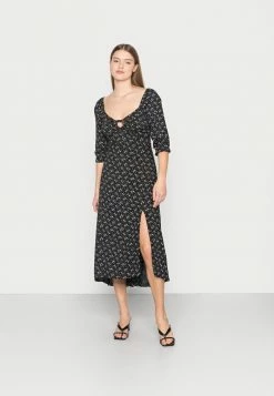 Best reviews of โ๏ธ Hollister Co. WOVEN MIDI ๐ DRESS - Day ๐ DRESS - Black โ๏ธ