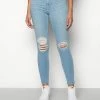 Brand new ✨ Hollister Co. MED DESTROY - Jeggings - Light Blue 😉