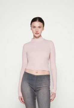 Outlet ๐ Hollister Co. CROP MOCK - Long Sleeved Top - Pale Mauve ๐