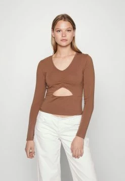 Hot Sale 🔥 Hollister Co. Long Sleeved Top - Beige ✔️