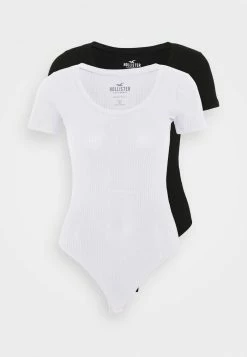 Brand new 🎉 Hollister Co. BODYSUIT BASIC 2 PACK - Basic T-shirt - Black/white 👏
