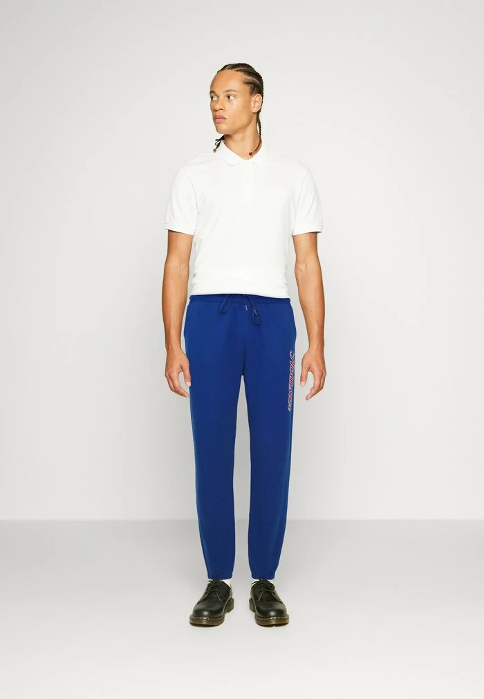 Cheapest ๐ Hollister Co. RELAXED CHAIN - Tracksuit Bottoms - Blue ๐ - Image 2