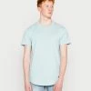 Hot Sale ⌛ Hollister Co. ELEVATED - Basic T-shirt - Blue 🎉