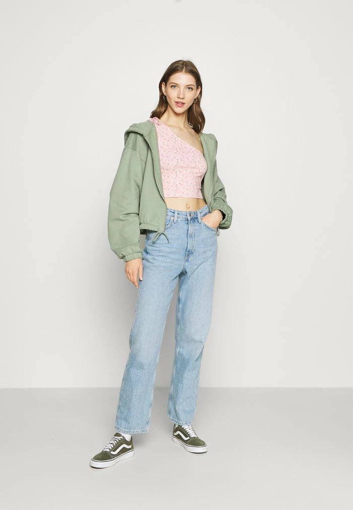 Cheap ๐ฅฐ Hollister Co. ONE SHOULDER TIE 2 PACK - Top - Pink/solid White ๐งจ - Image 2