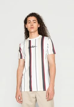 New ❤️ Hollister Co. STORE STRIPES CREW - Print T-shirt - White 🌟