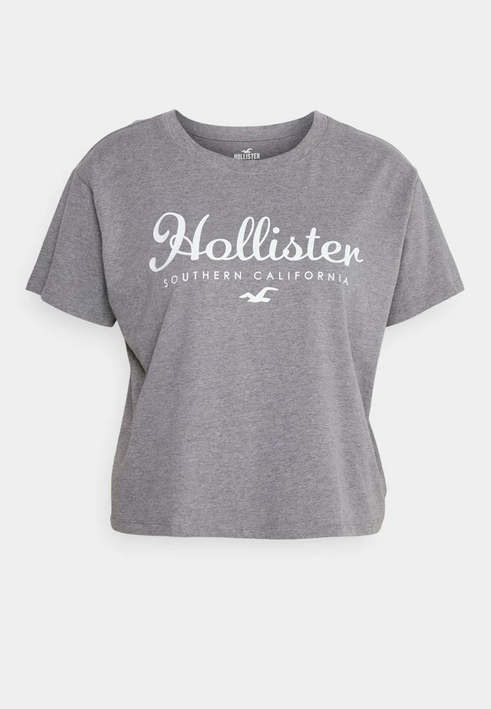 Best deal 💯 Hollister Co. TIMELESS - Print T-shirt - Grey 🌟 - Image 5