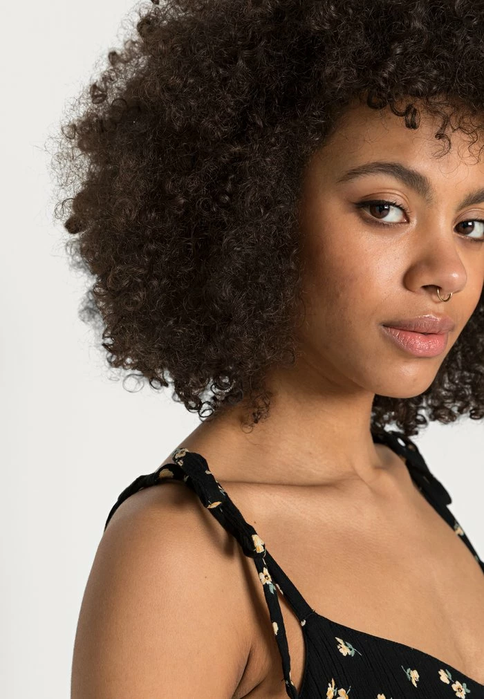 Promo ๐ Hollister Co. Day ๐ Dress - Black Floral ๐ - Image 5