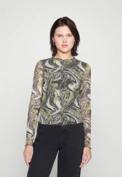 Coupon 😉 Hollister Co. MOCK NECK - Long Sleeved Top - Marble 🥰